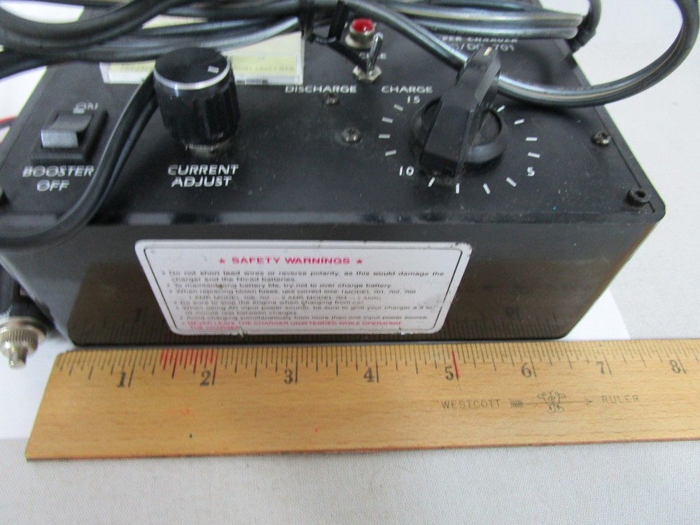 MODEL CRAFT MFG Pro-Tech Super Charger RC #701 Input & Current Adjust Trickle