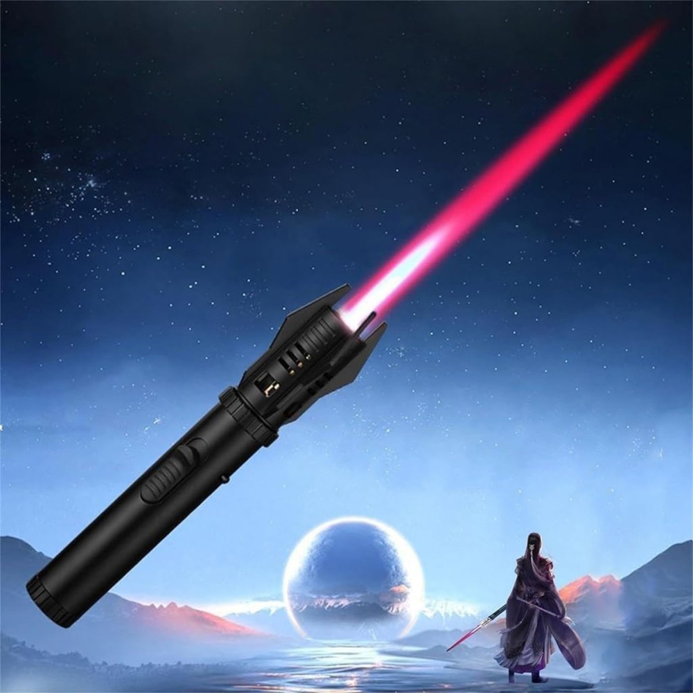 1X Jet Flame Lighter Refillable Storm Lighter Long Stick Lighter Windproof