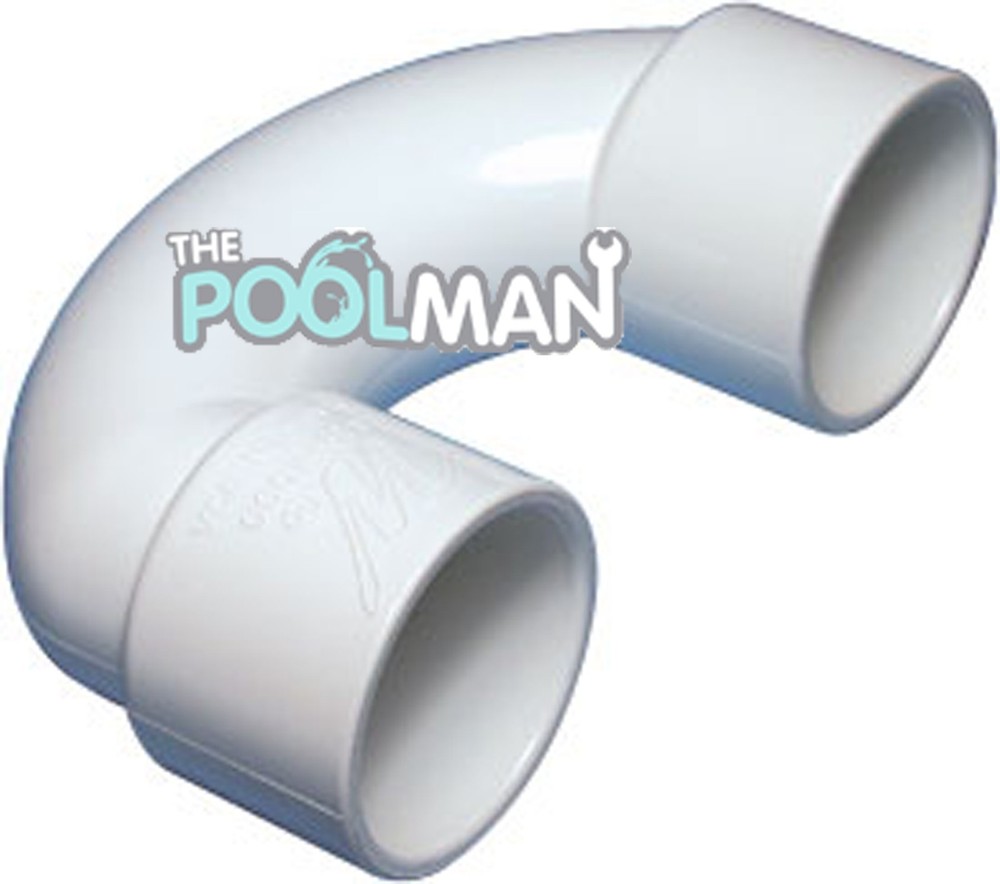 Waterway U-Bend Fitting for Pool or Spa Blower Loop, 2 Sizes 429-4000 429-4030