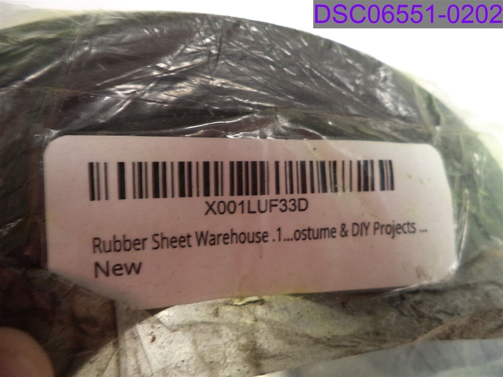Rubber Sheet Warehouse 3" Wide x 10' Long
