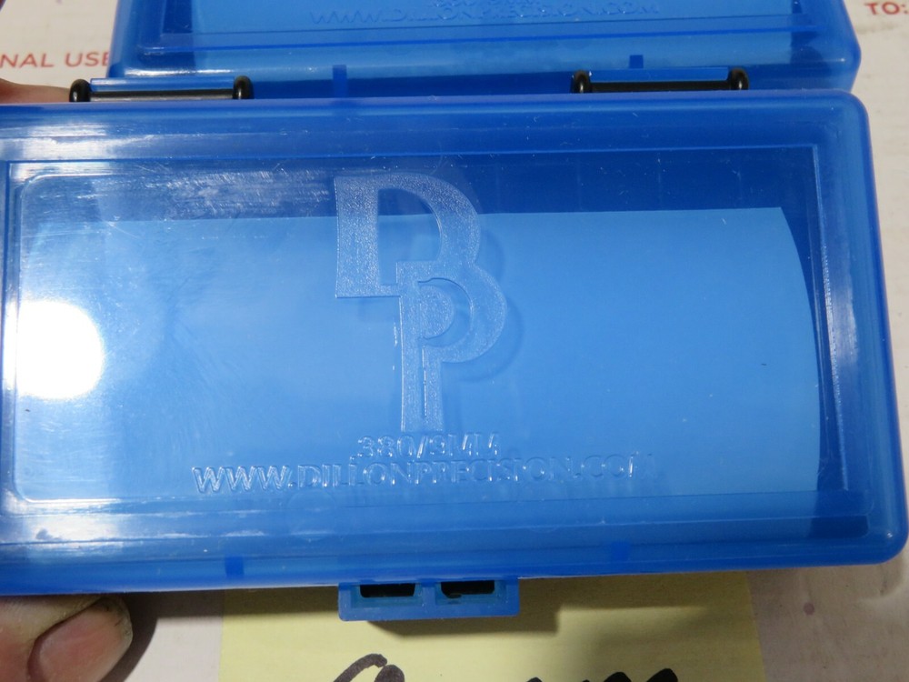 Dillon Precision New Style 2 Pack Ammo Box 50 Round 9MM Ammunition Storage