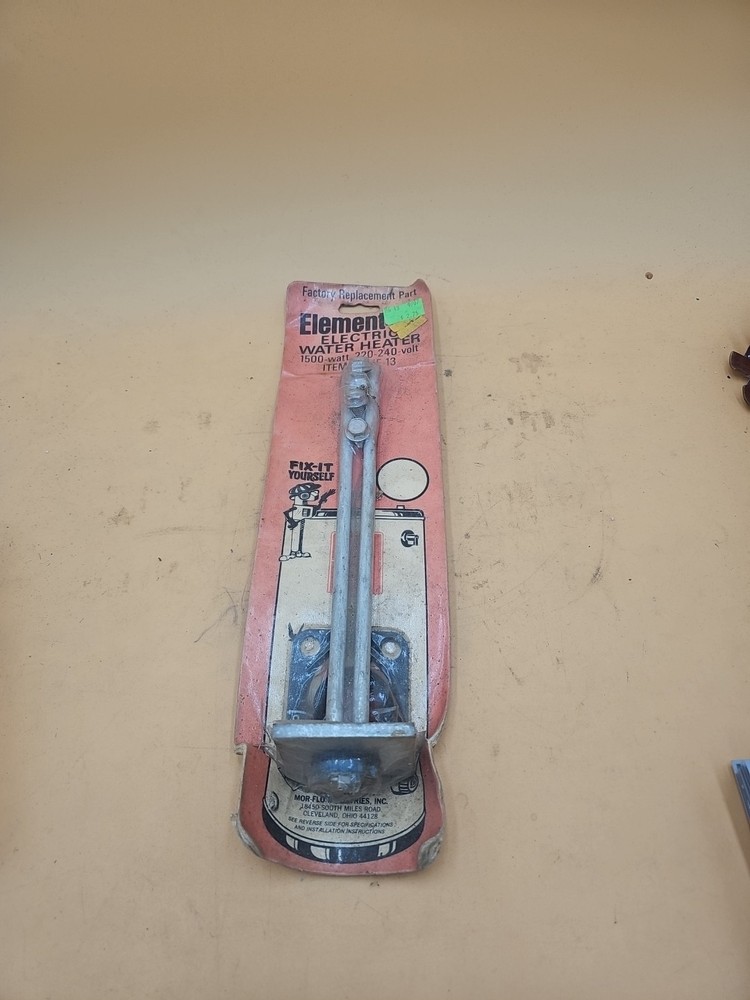 Mor-Flo XE-13 Low Electric Water Heater Element Kit. 1500 Watt