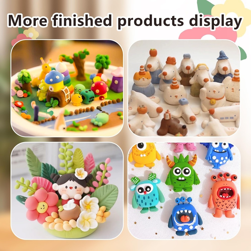 10 Pcs Silicone Clay Tools, Silicone Sculpting Tools, Polymer Clay Tools, Dot...