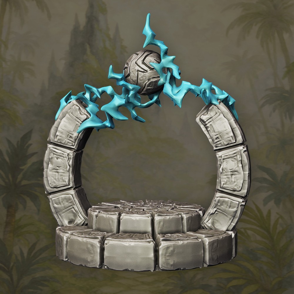 Lizardman Celestial Shrine 28mm 32mm fantasy