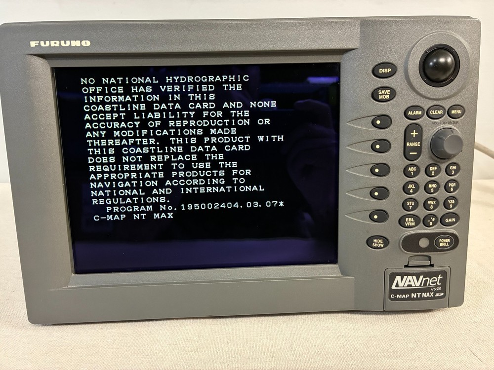 Furuno RDP-149 NavNet VX2 10.4" CMAP NT MAX FishFinder Radar GPS Chartplotter