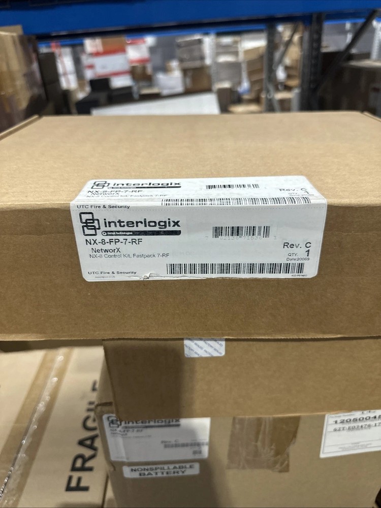 Interlogix NX-8-FP-7-RF NetworX Control Kit – Fastpack 7-RF LCD