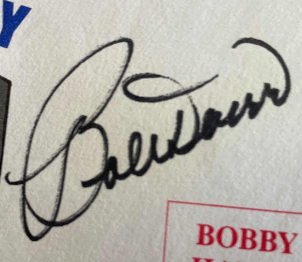 BOBBY DOERR Signed Autograpged 1986 HOF Induction Day Cachet