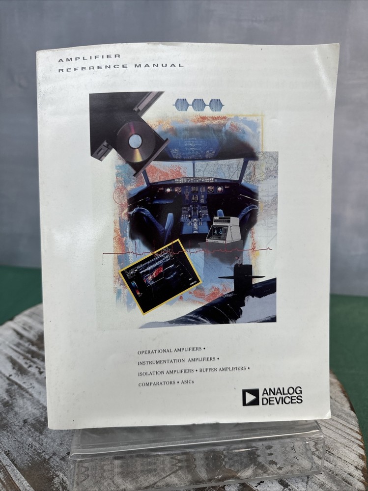 1992 Analog Devices Amplifier Reference Manual Book Op, Inst, ISO Amps, ASICs