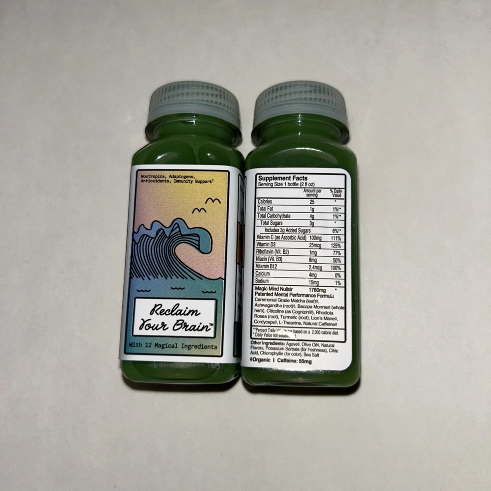 Magic Mind Energy & Focus Drink Shots 15 Pack (2 FL oz)