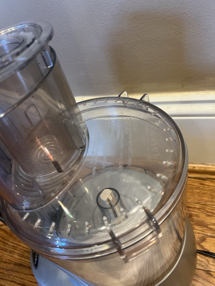 Cuisinart Custom Prep 11 Plus Food Processor DLC-2011 Tested Works Silver