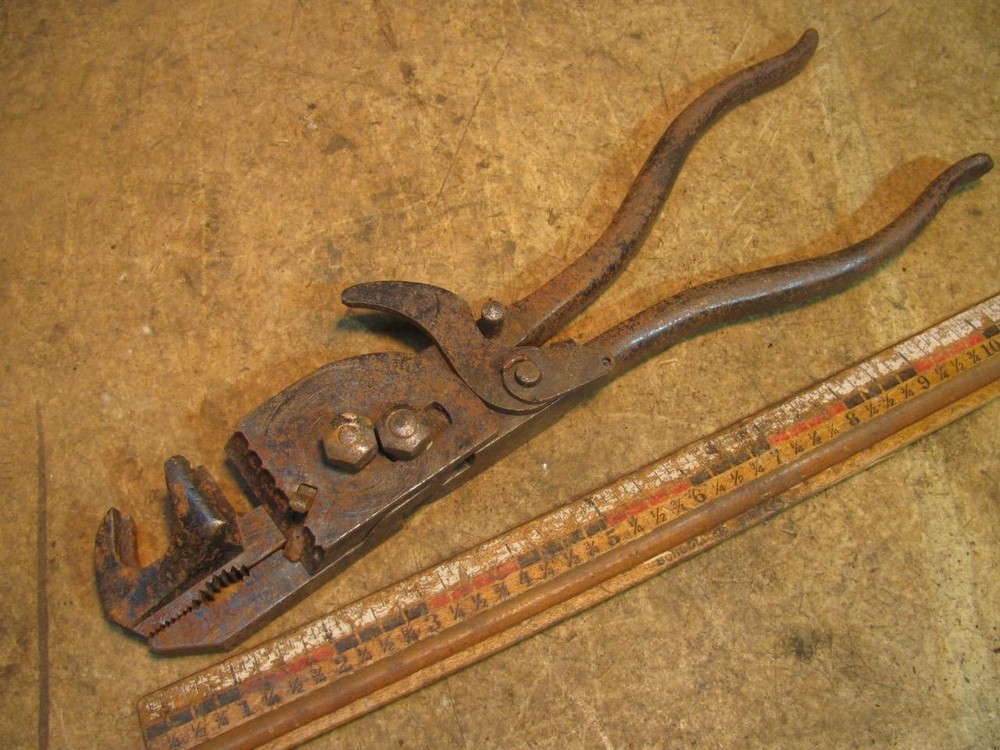 Vintage Triangle Armored Cable Tool Pliers