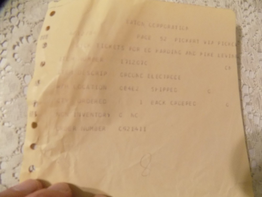 Axcelis 1712070 Electrode Ground Plate, Graphite, NEW