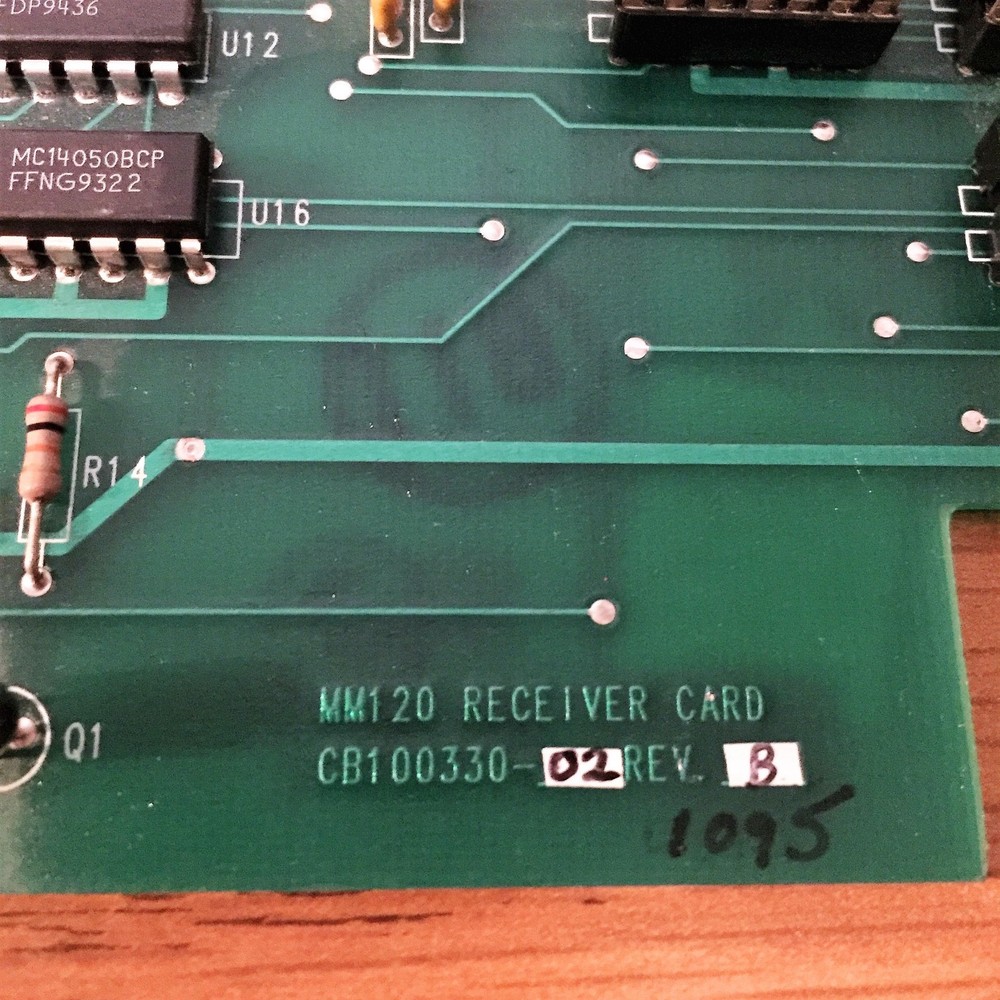 WESTRONICS CB100330-02 REV B MM120 RECEIVER CARD
