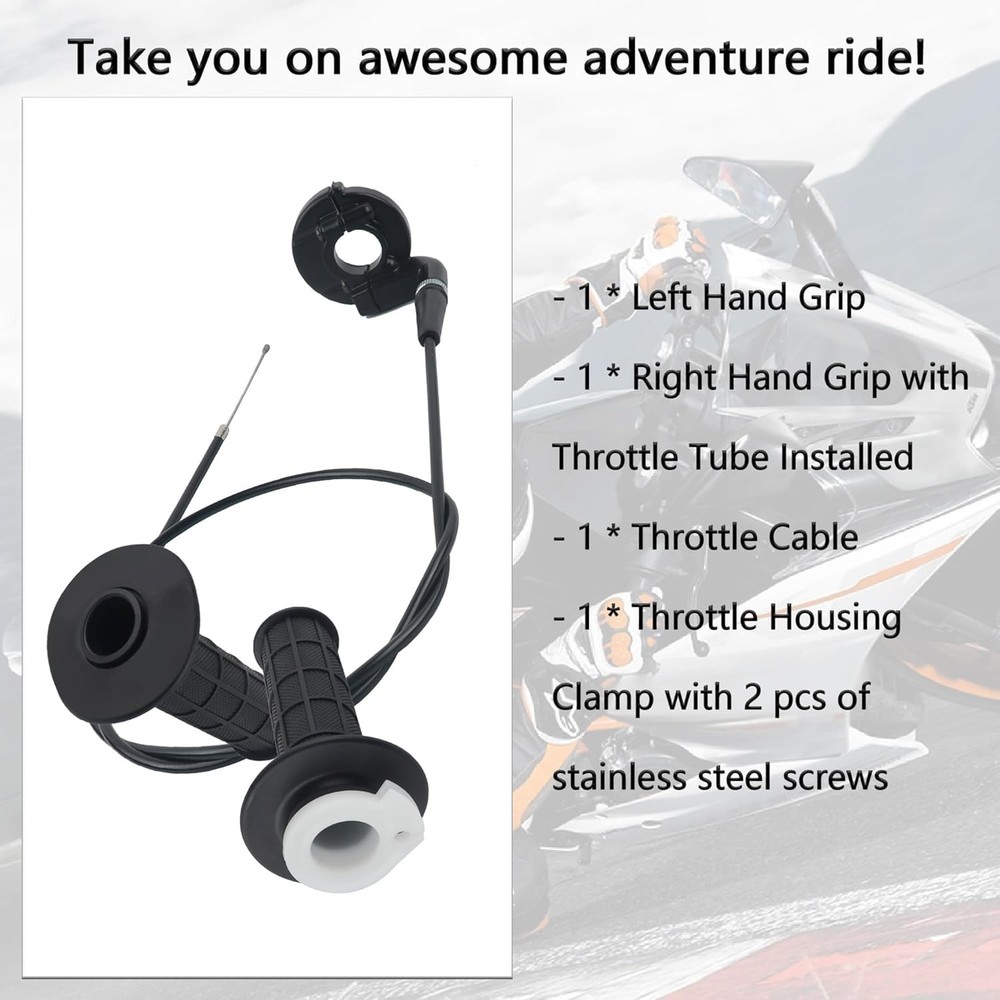 Motorcycle Throttle Cable Kit