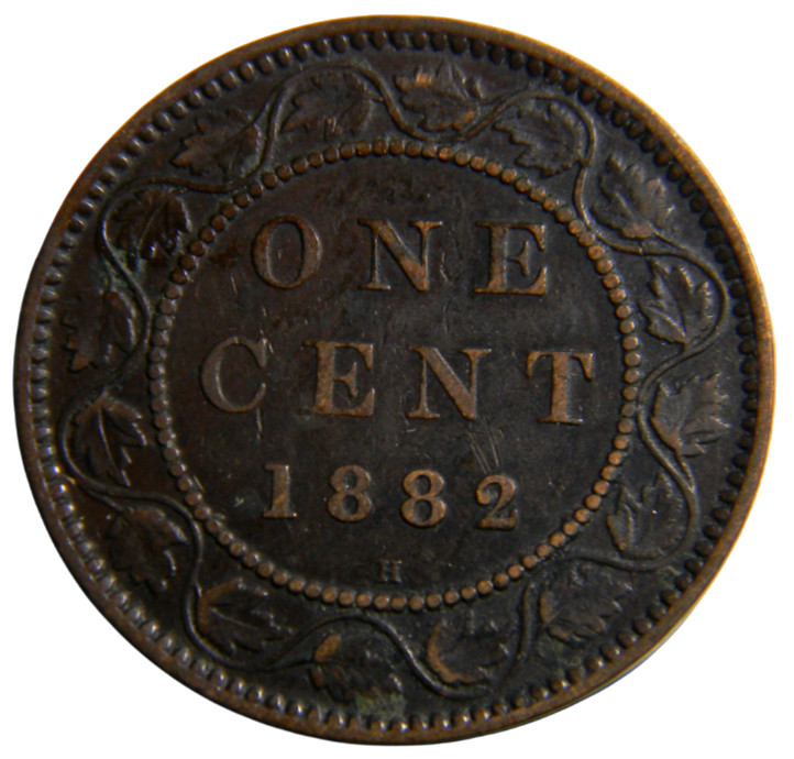 Canada 1882 -H One Cent (0621)