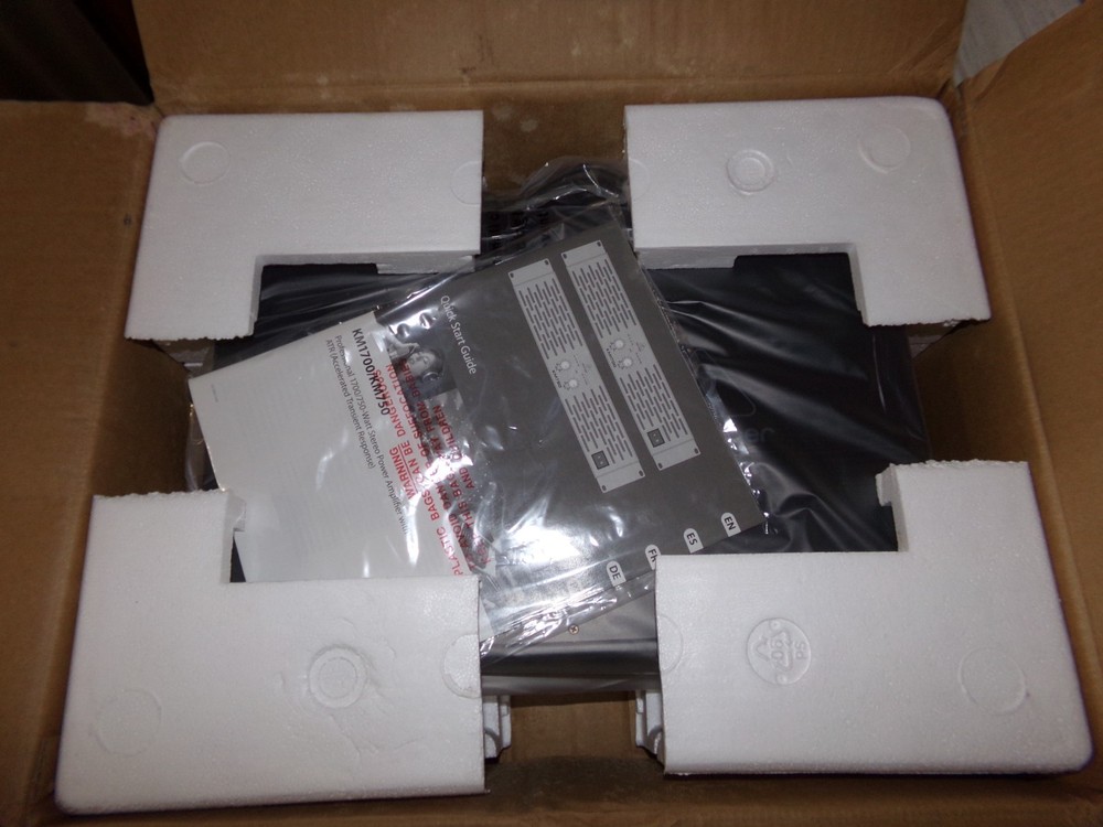 Behringer KM750 750W 2-Channel Power Amplifier Accelerated Transient Response