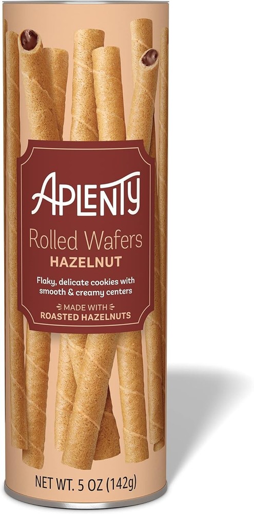 n Brand - , Hazelnut Rolled Wafers