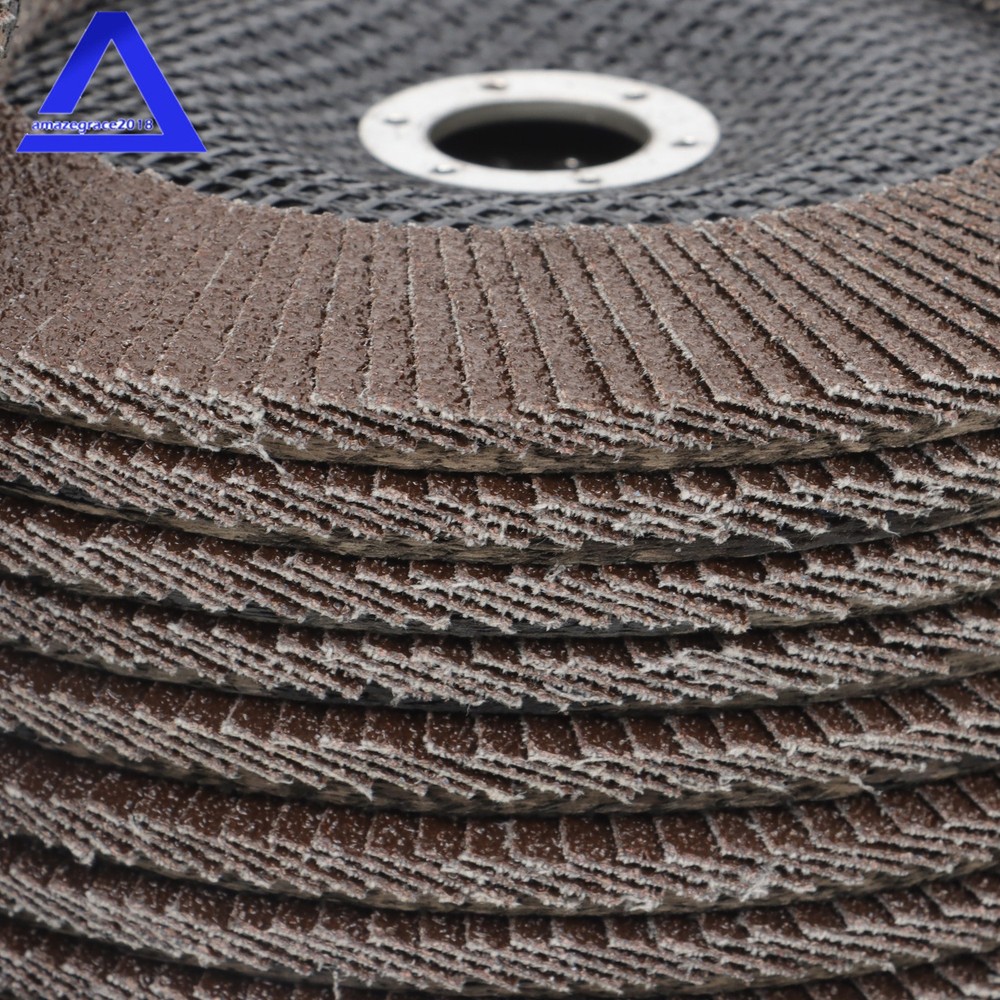 10Pack Flap Disc 40 Grit 7" × 7/8" Sanding Disc Bevel Type #29 For Angle Grinder