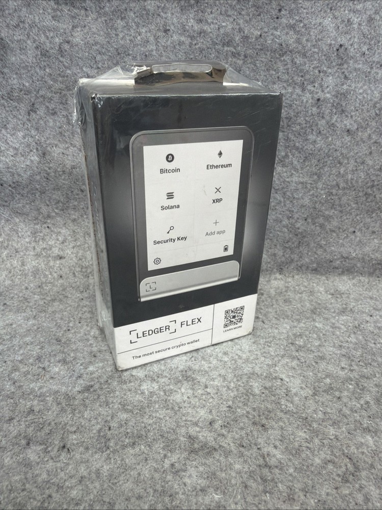 Ledger - Flex Crypto Hardware Wallet with Recovery Key - Graphite