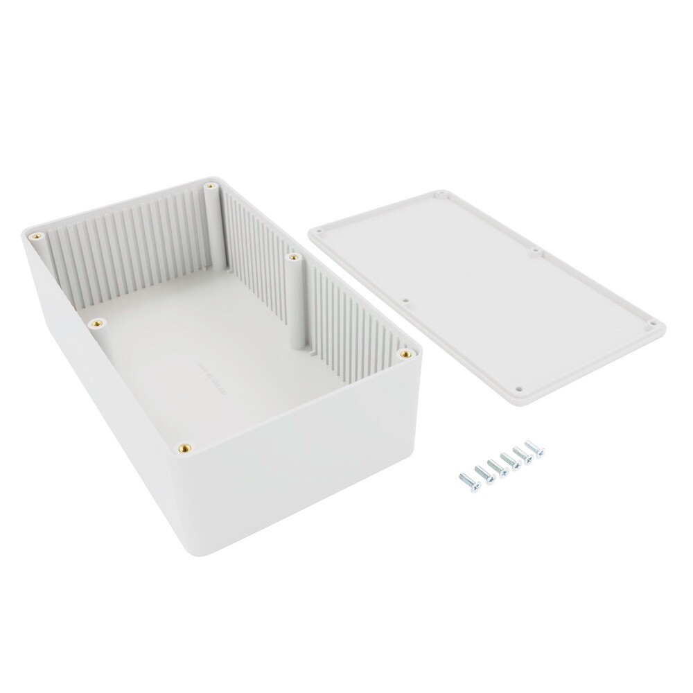 CAMDENBOSS BIM2006/16-GY/GY Plastic Enclosure, Multipurpose, ABS