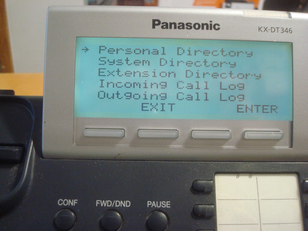 Panasonic KX-DT346 Digital Display Phone - Tested!