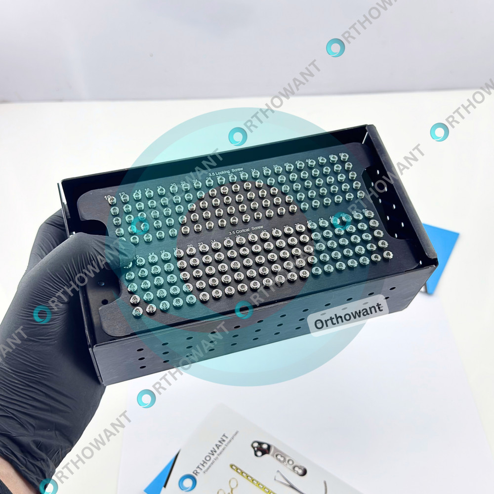 3.5mm Self-Tapping Cortical & Locking Bone Screws Kit with Sterile Screw Box