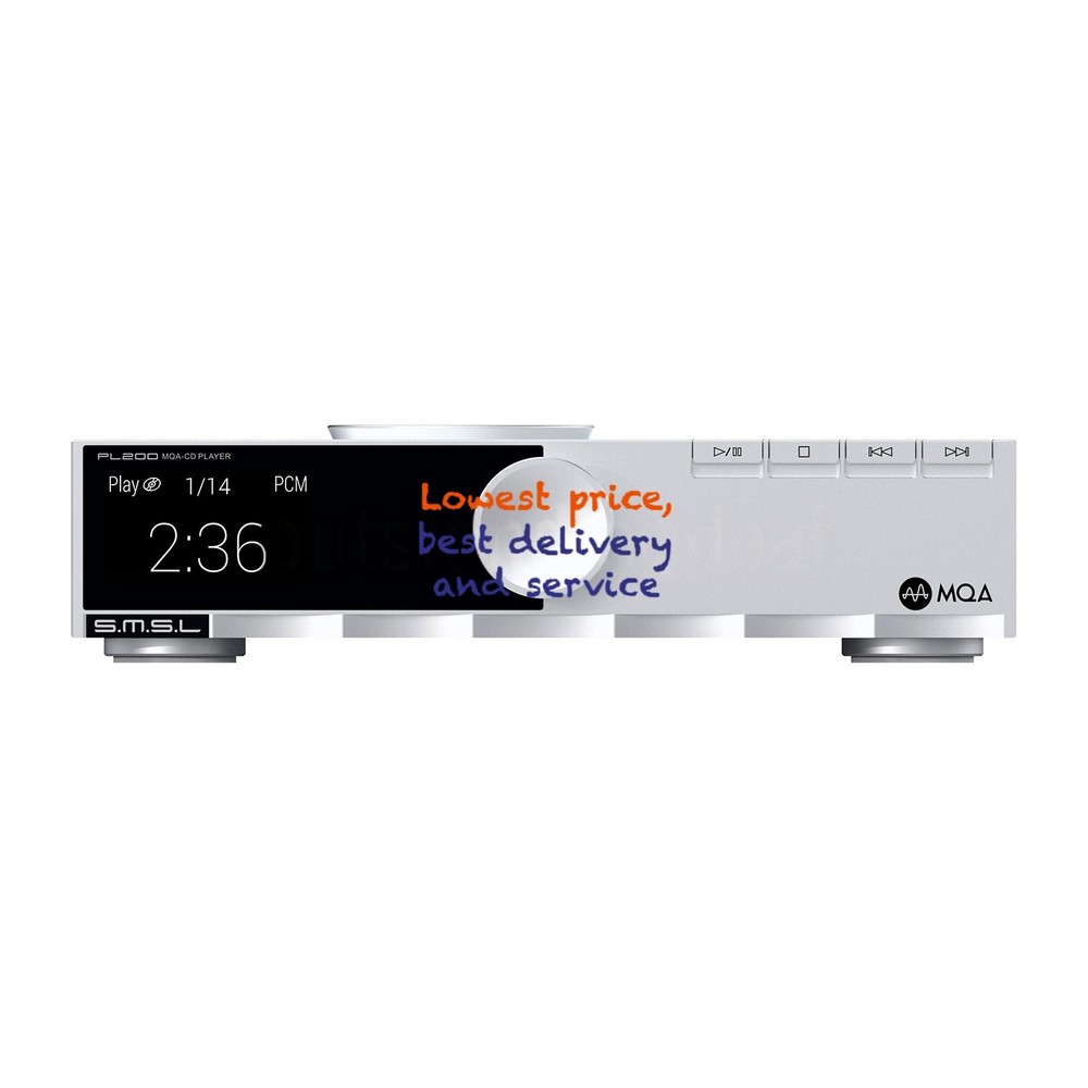 SMSL PL200 Audio Decoder DAC High Resolution MQA CD Player AK4499EX XMOS ot25