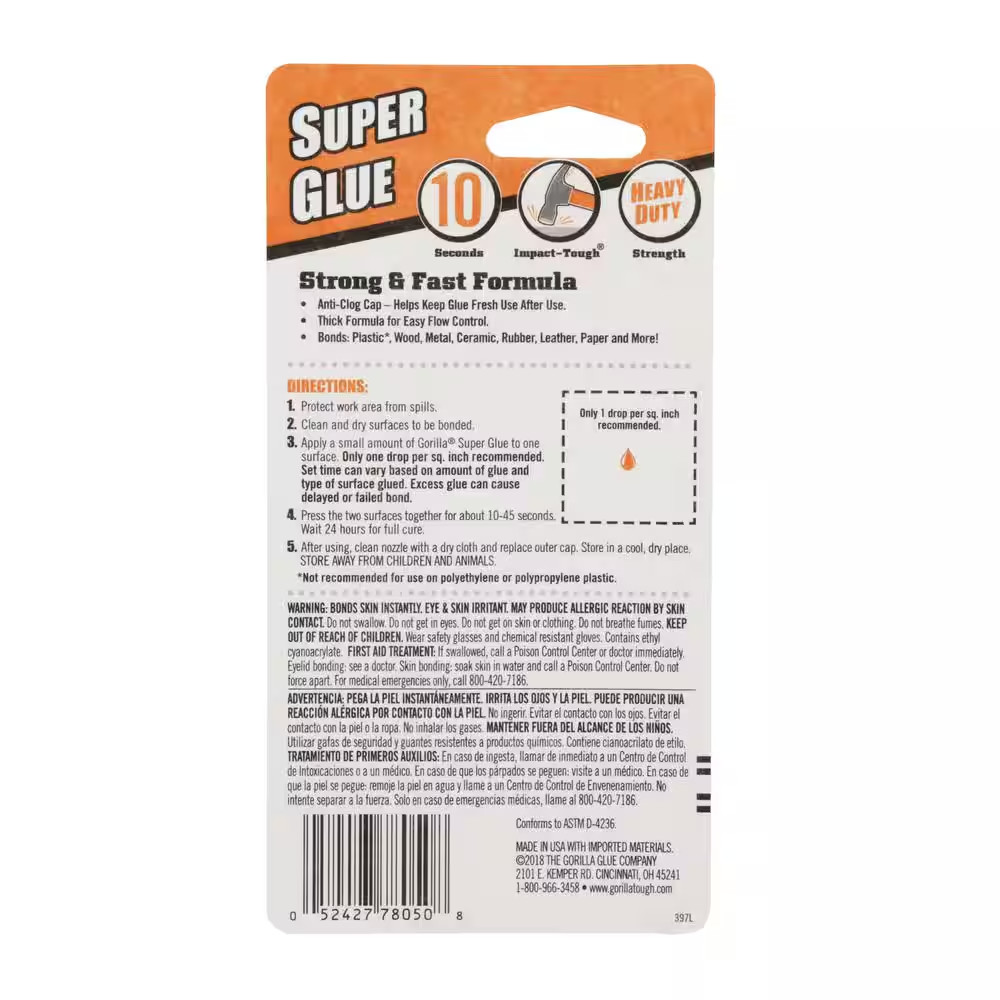 15G Clear Super Glue