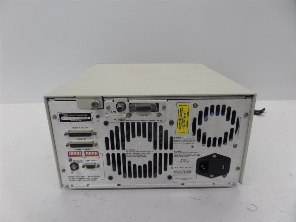 Vintage Hewlett Packard Series 64700 Computer 64700A - No External Memory Card