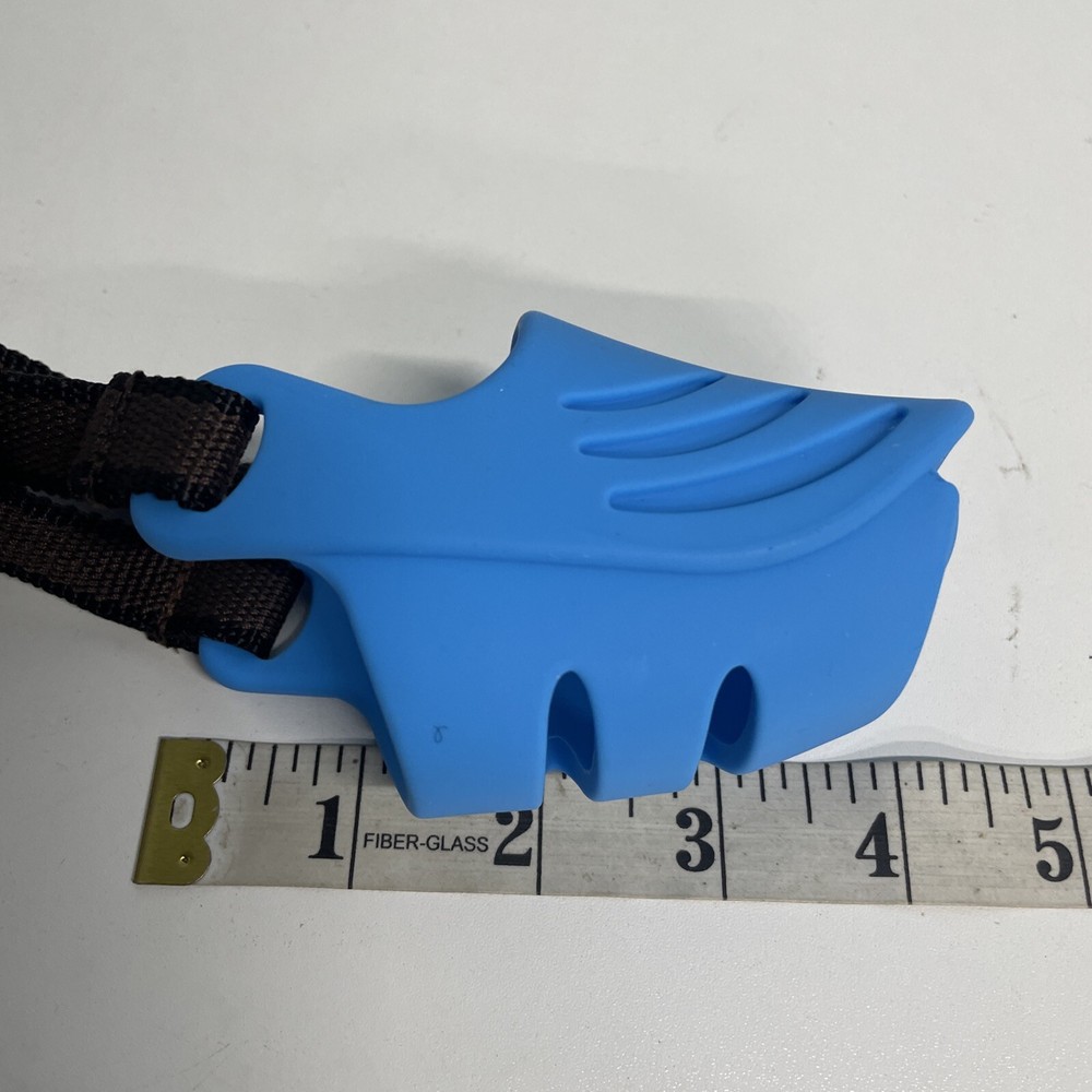 Anti Bite Duck Mouth Muzzle Adjustable Small Snout circumference 6"x 2-3.5" Leng