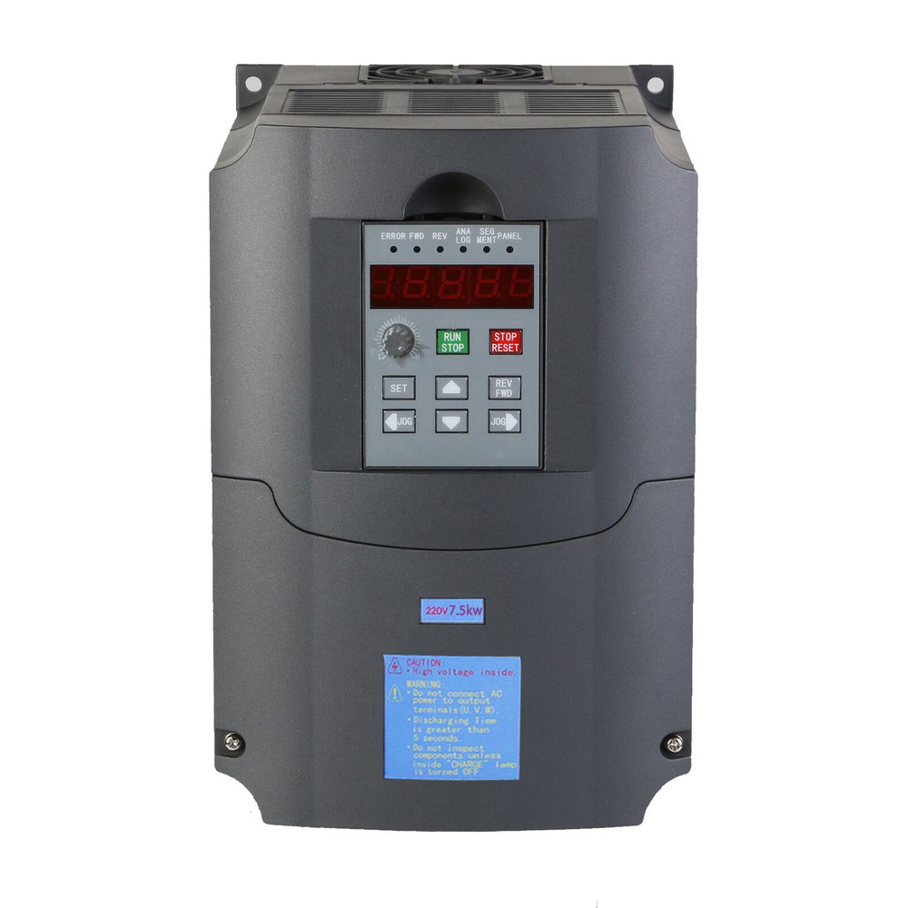 7.5KW 10HP 220V Single To 3 Phase Variable Frequency Drive Inverter CNC VFD VSD