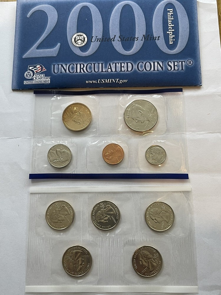 2000 P Uncirculated Mint Set