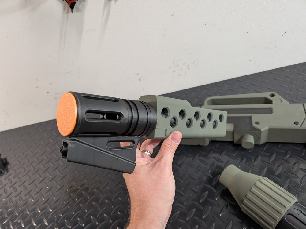 Aliens - M240 Flame Thrower - Plus M41A Pulse - Massive 3D Prints - Hand Painted