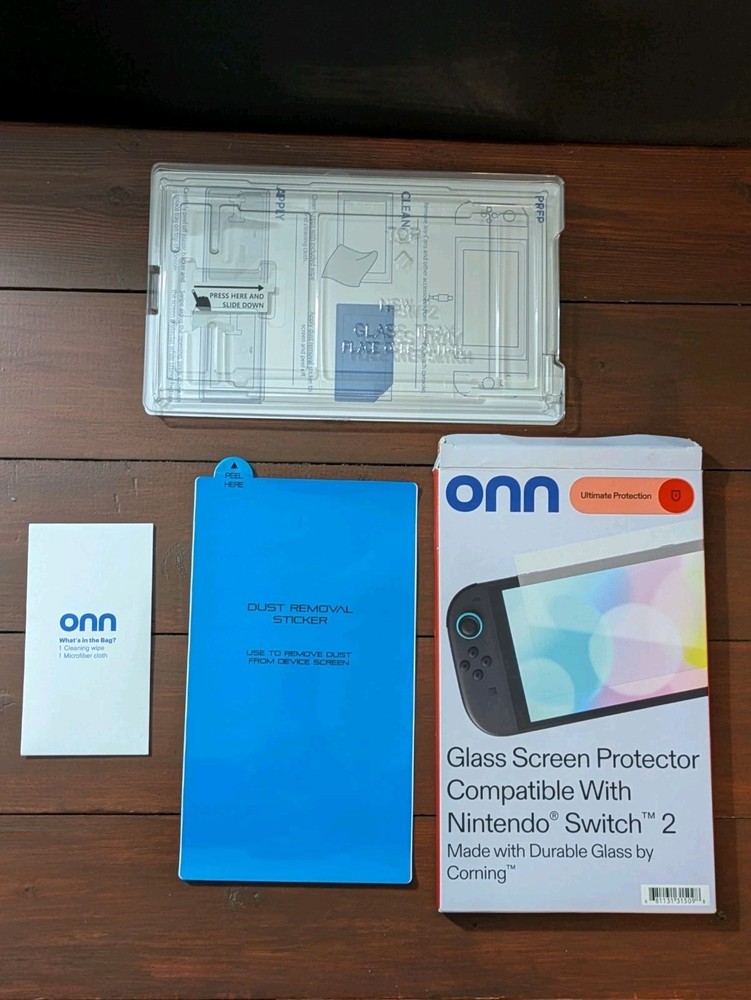onn Glass Screen Protector for NINTENDO SWITCH 2