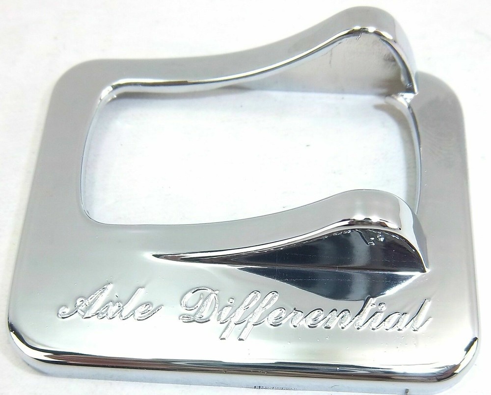 rocker switch cover axle differential diff molded script for Peterbilt 2001 & up