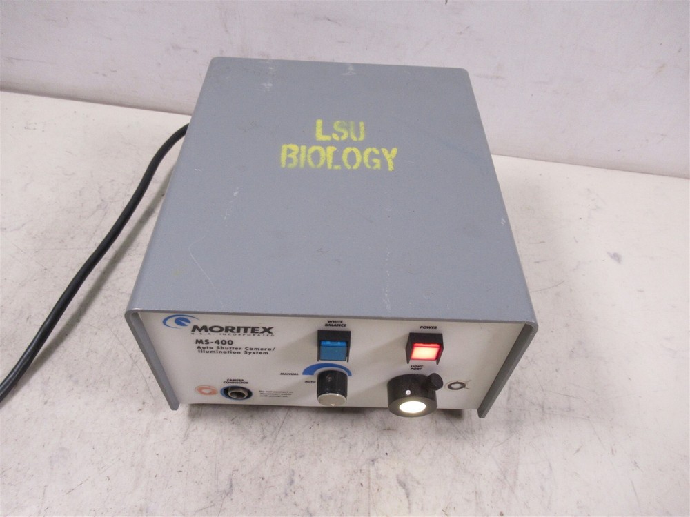 Moritex MS-400 Auto Shutter Camera Illumination System Light Source