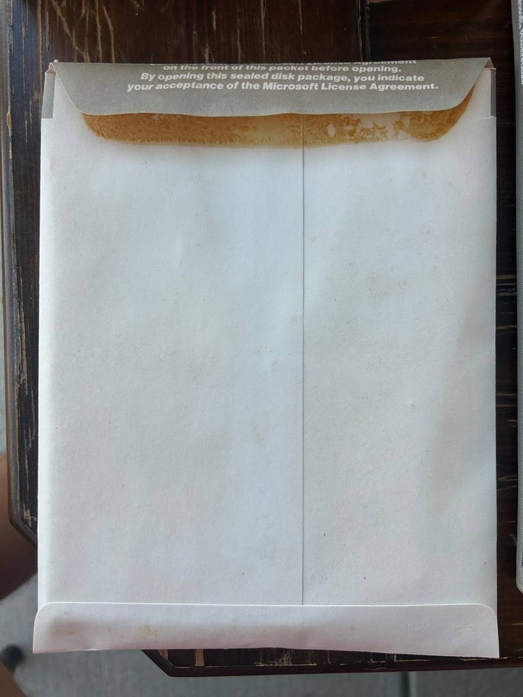 Apple Macintosh Microsoft PowerPoint 1987-1989 year. Vintage software