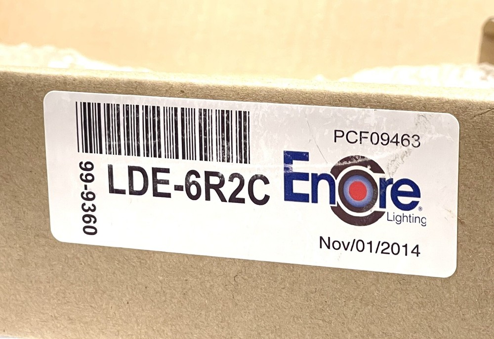 Encore Die Cast Aluminum LED Exit Sign LDE-6R2C  6” Double Face
