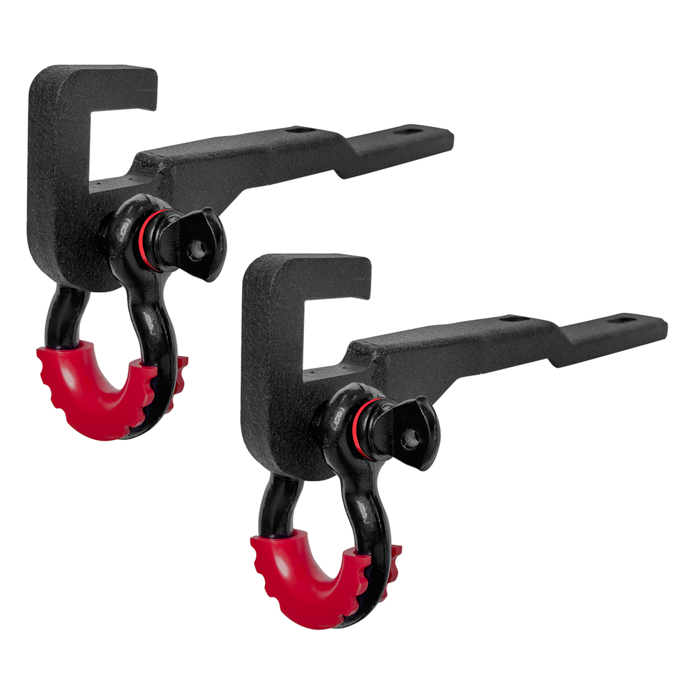 For Nissan Titan 2017-2021 Front Tow Hook Mount D-Ring Shackle Bracket