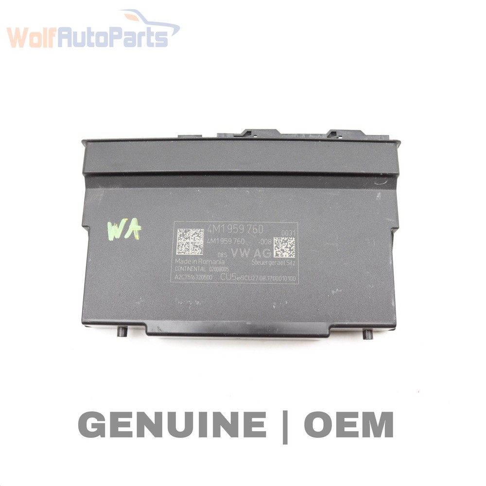 2017-2018 AUDI A4 - Front SEAT Control Module 4M1959760
