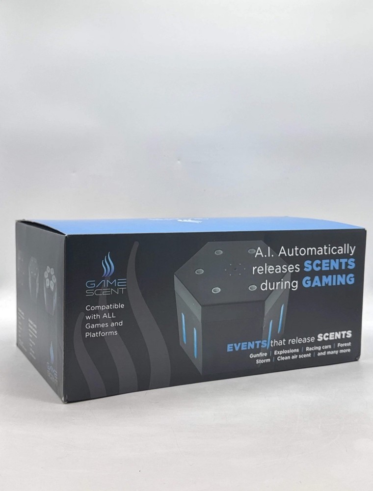 New GameScent Console Atomizer , Adaptor With 6 Primary Scents