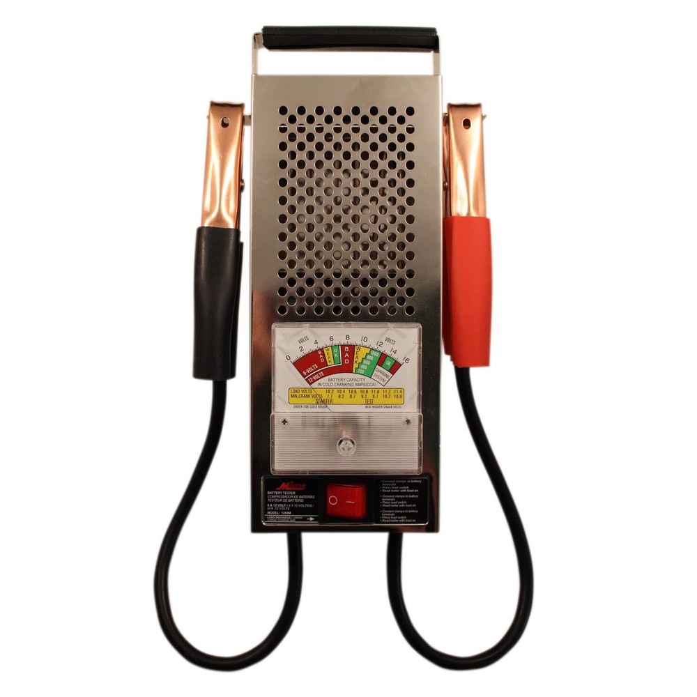 Milton 1260M 120 AMP Battery Tester Chrome