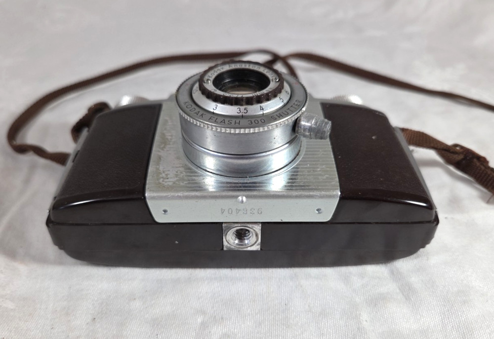 Kodak Automatic 35 Film Camera with Leather Case