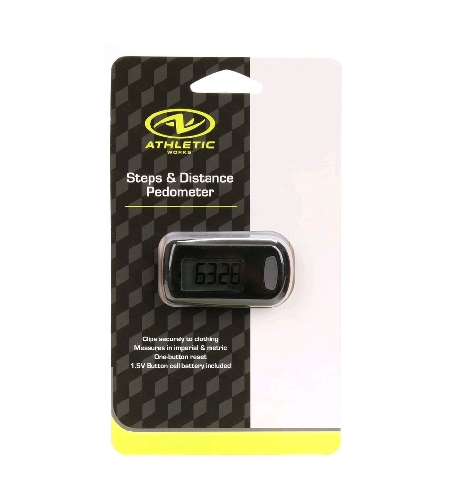 Athletic Works Step and Distance Pedometer