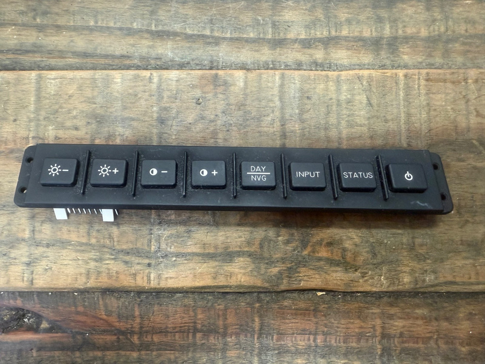 Flight Simulator Cockpit Display Lighting Control Bezel