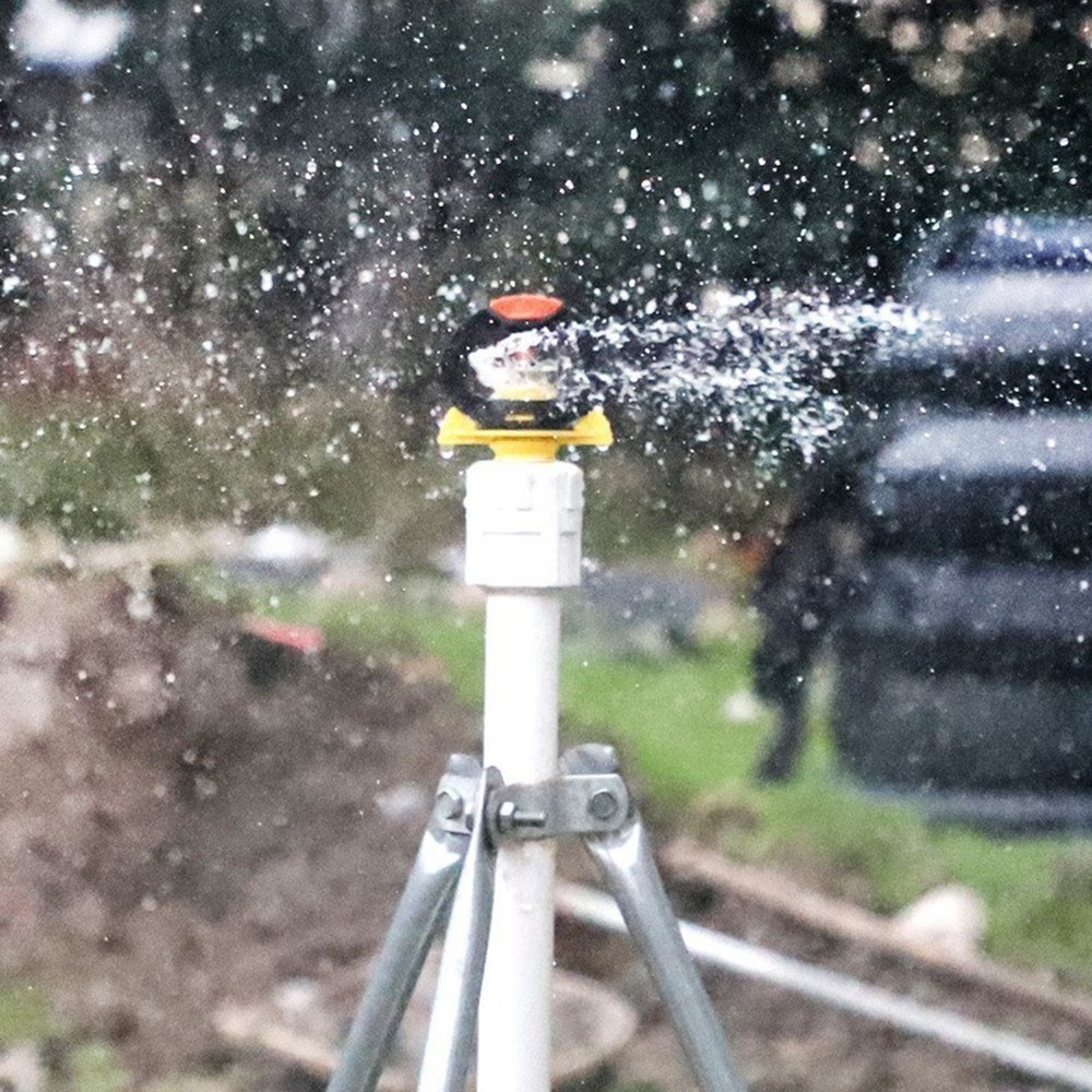 Circular Rotating Nozzle Straightforward Installation With Standard Hoses