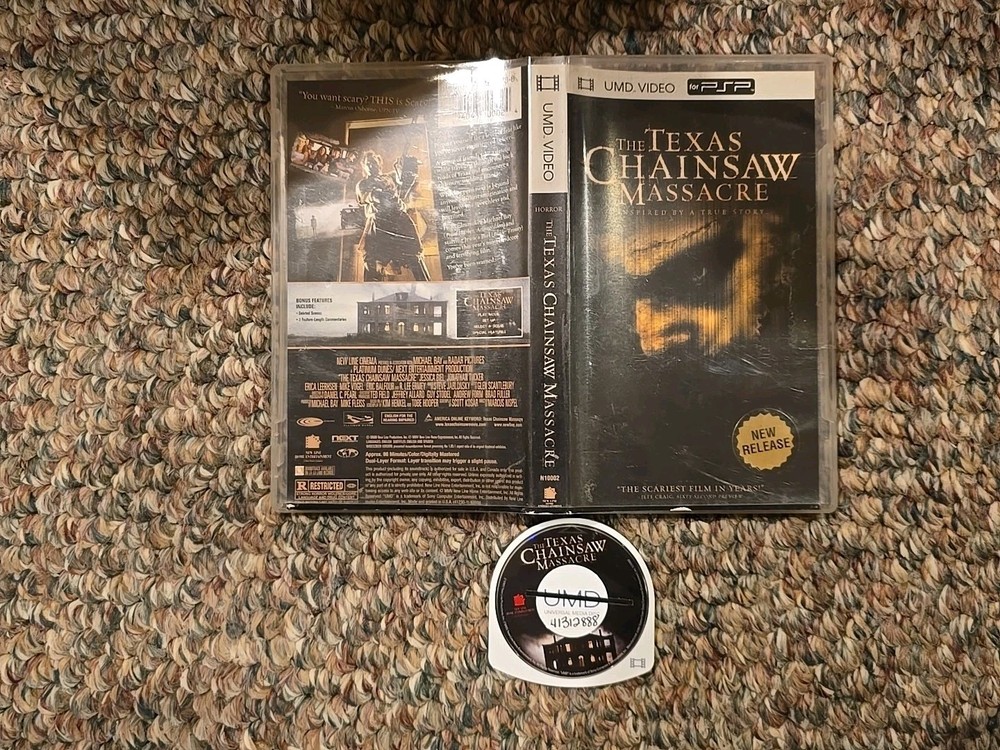 Texas Chainsaw Massacre (Uni Media Disc, 2003) TESTED WORKING