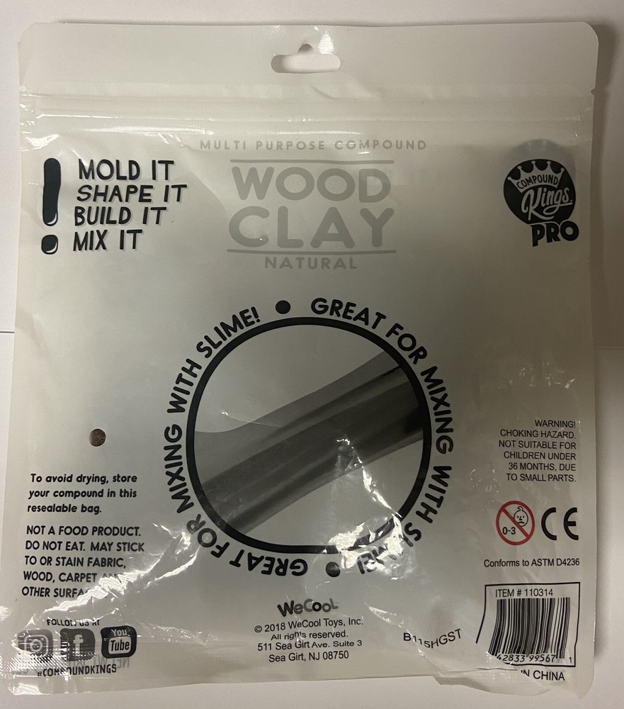 COMPOUND KIND WOOD CLAY 6.3OZ