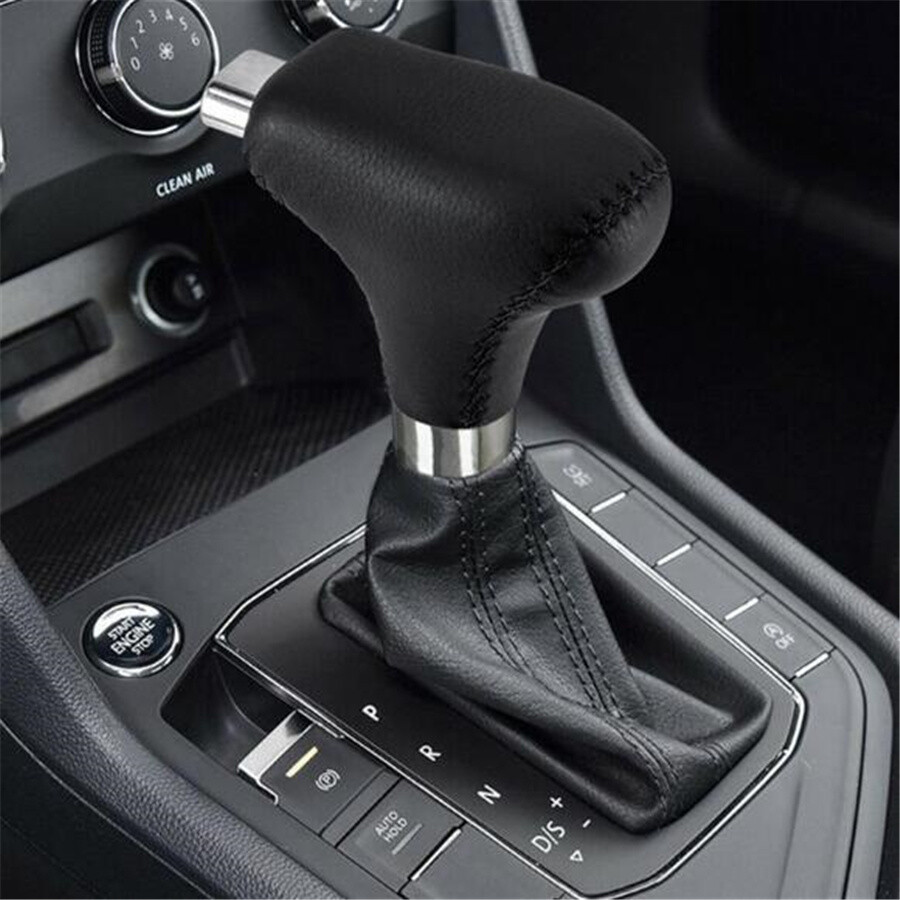 Universal For Automatic Transmission Black Gear Shift Knob Shifter Handle Lever