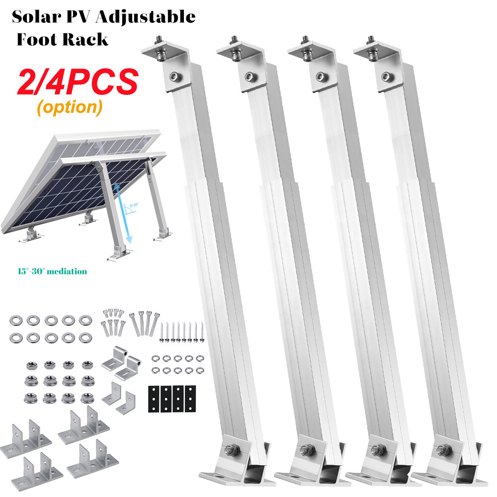 Solar Panel Mounting Brackets ABS Tilt Mount Adjustable Angle Fixing Wall Roof